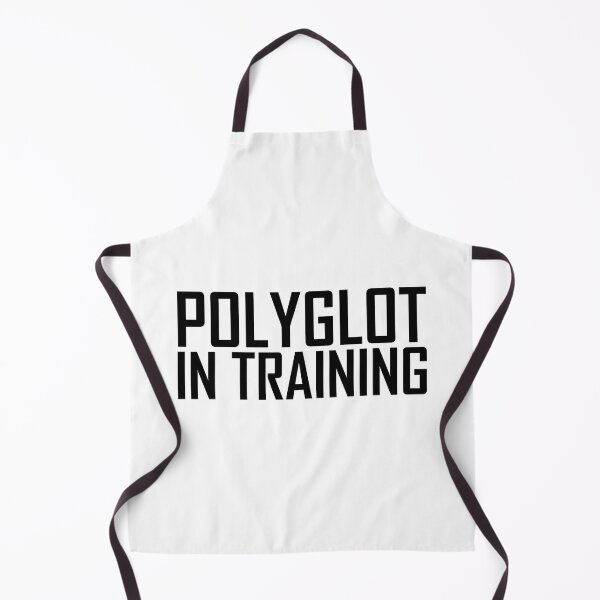 Item preview, Polyglot In Training  designed and sold by OUSSART ⭐⭐⭐⭐⭐.