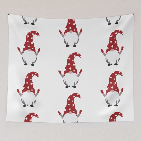 Item preview, Christmas Gnome Santa Claus Retro Design designed and sold by ivaostrogonac.