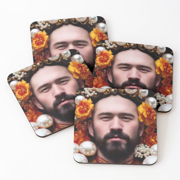 Item preview, Exotic Oriental Man with beard in Pearl Headdress designed and sold by KALEIDOSCOPE UK.