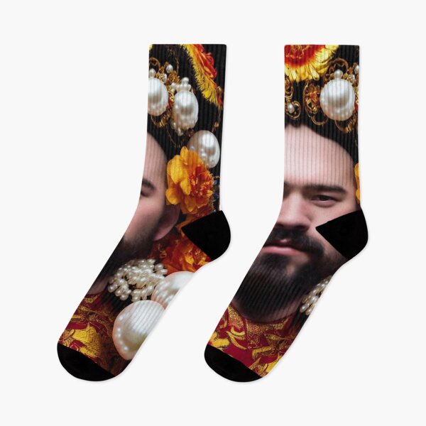 Item preview, Exotic Oriental Man with beard in Pearl Headdress designed and sold by KALEIDOSCOPE UK.