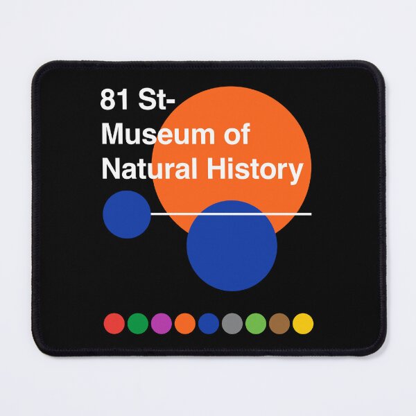 Item preview, 81st Street Natural History Museum Upper West Side New York Subway designed and sold by ClickForMore.
