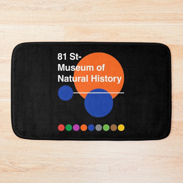 Item preview, 81st Street Natural History Museum Upper West Side New York Subway designed and sold by ClickForMore.