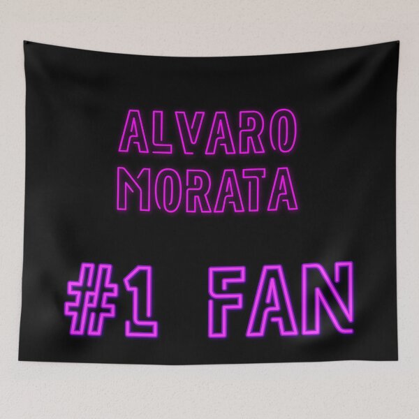 Item preview, Alvaro Morata - #1 fan designed and sold by 2Girls1Shirt.