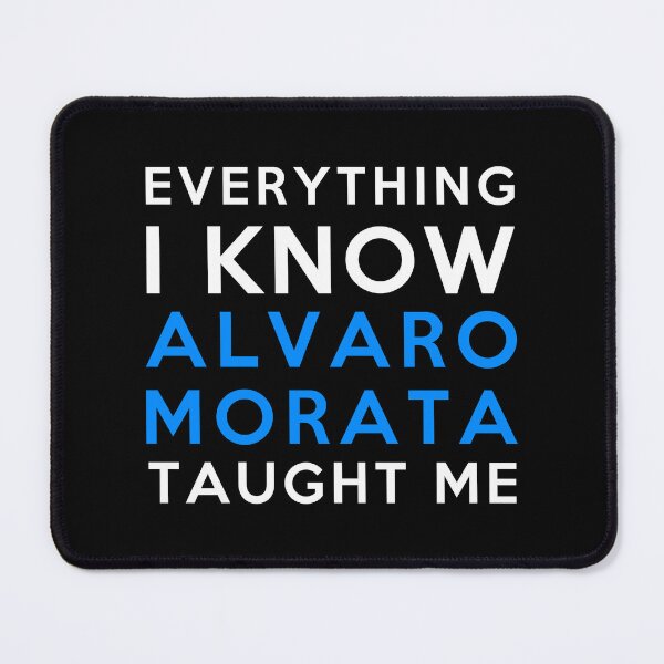 Item preview, Alvaro Morata - Everything I know designed and sold by 2Girls1Shirt.
