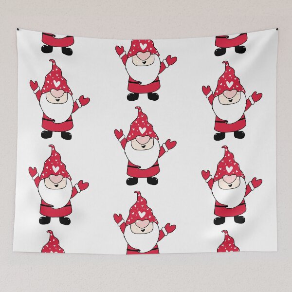 Item preview, Christmas Gnome Santa Claus Retro Design designed and sold by ivaostrogonac.