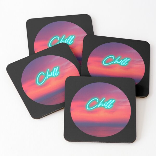 Item preview, chill neon sunset designed and sold by RiveRivera.