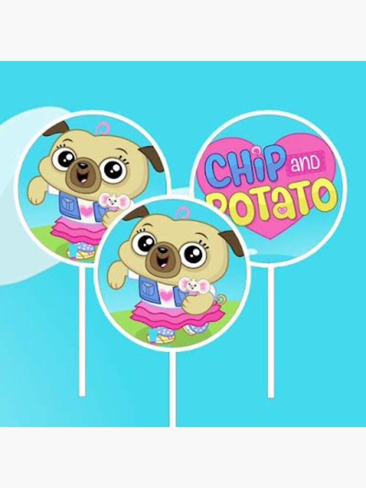 "Chip & Potato" Sticker for Sale by Dreamcatcher11 Redbubble
