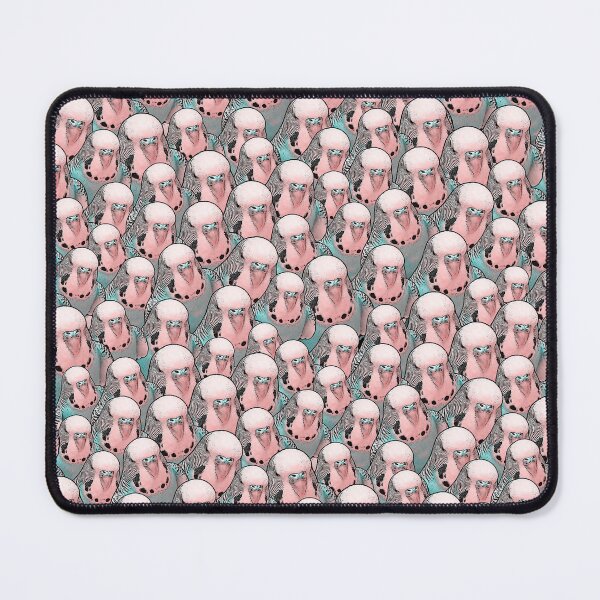 Item preview, Love Pink English Budgie Crowd Pattern designed and sold by Alienphysique.