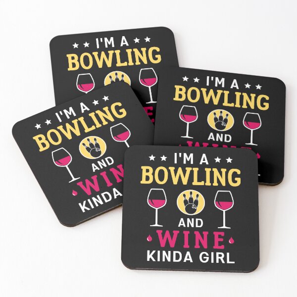 Item preview, Bowling Women Gift Bowler Wine Lover designed and sold by TM-Multidesign.
