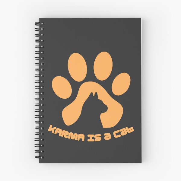 Item preview, Karma Is A Cat Sleeping Purring On My Lap designed and sold by Alex Simeonov.