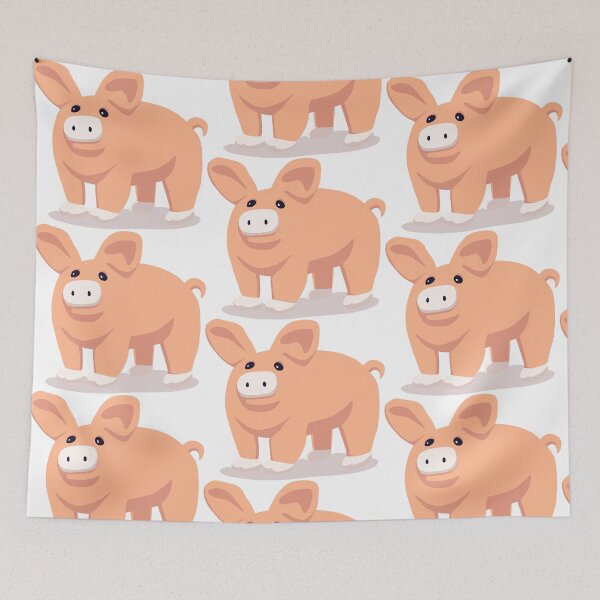 Item preview, Slumberland cute pig plush designed and sold by chillstudio.