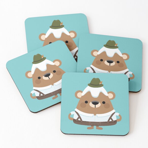 Item preview, Bavarian mountain bear designed and sold by Petits Pixels.