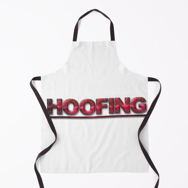 Item preview, Hoofing Red Typography Design designed and sold by ZiAttaArt.