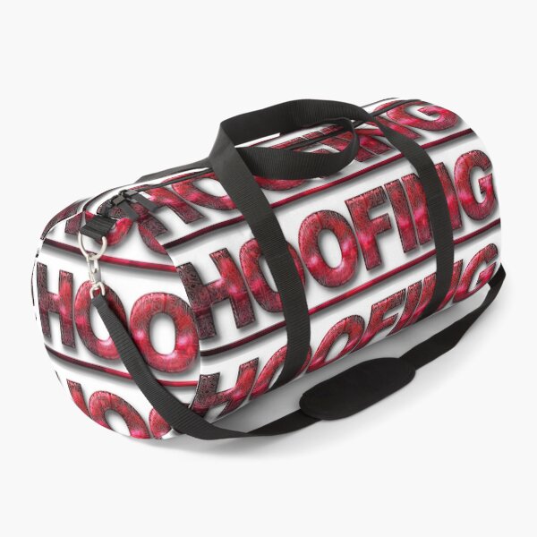 Item preview, Hoofing Red Typography Design designed and sold by ZiAttaArt.