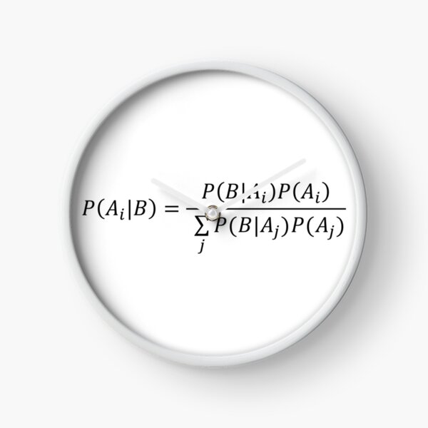 Probability Clocks for Sale Redbubble