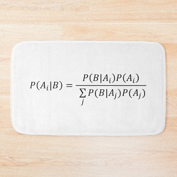 Item preview, Bayes Theorem Of Probability Theory - Extended Form designed and sold by ScienceCorner.