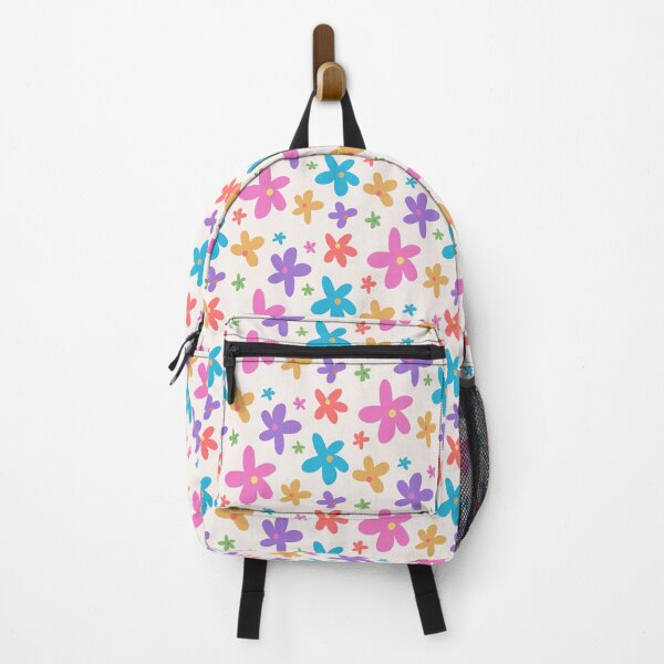 Item preview, Colourful Rainbow Bright Flower Pattern designed and sold by ahzarts.