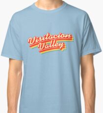 Visitacion Valley | Retro Rainbow Classic T-Shirt