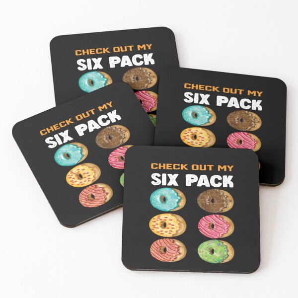 Item preview, Check out my SIX PACK Donut Gym Lovers designed and sold by Mannoucha ⭐⭐⭐⭐⭐ ( 1,978 reviews ).