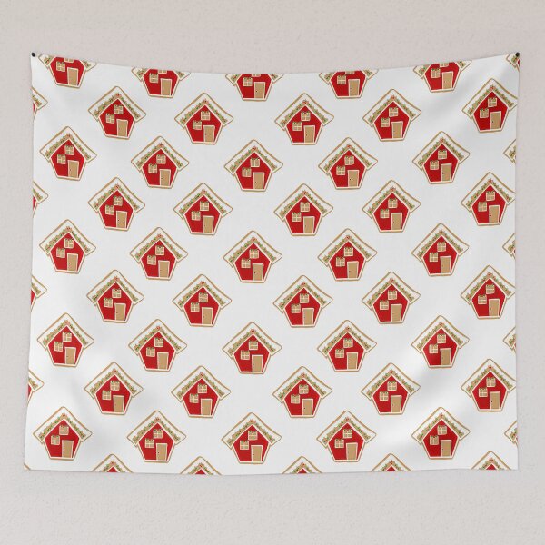 Item preview, Gingerbread House Pattern designed and sold by Claudia McBain.