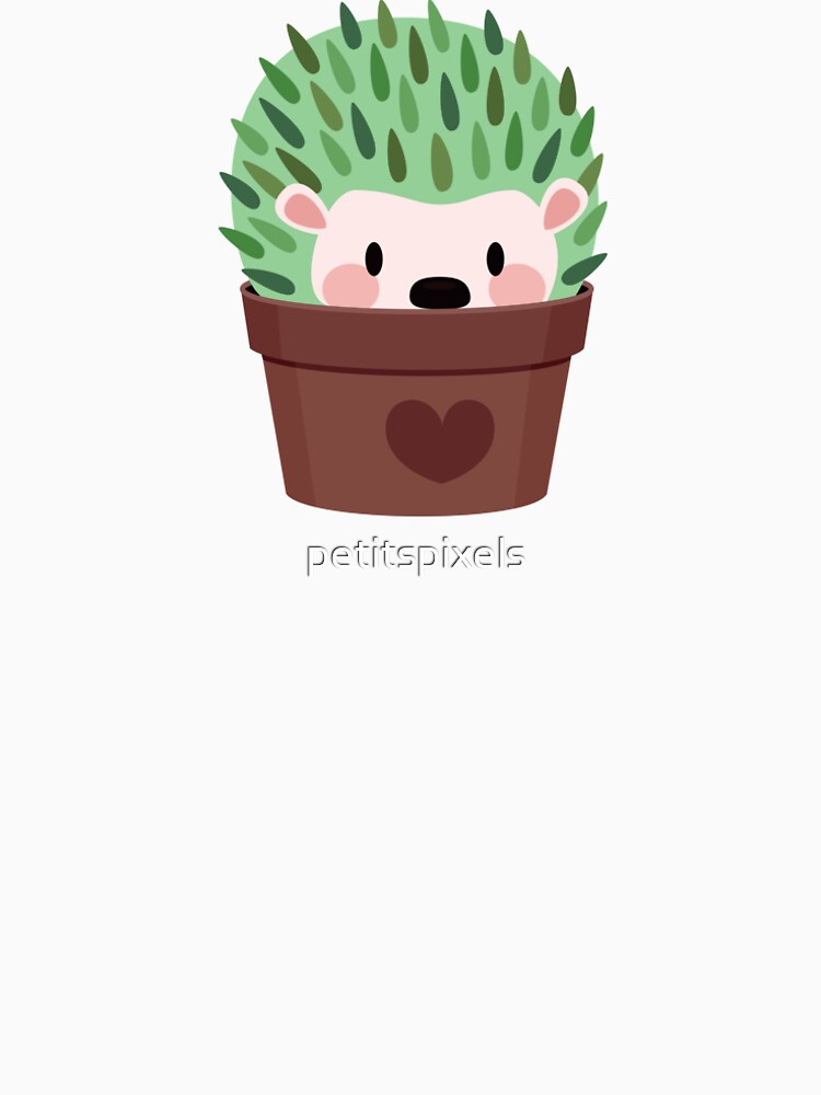 Hedgehogs disguised as cactuses by petitspixels