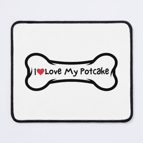 Item preview, I Love My Potcake for Dog Lover Dad Mom designed and sold by EsraaBaniOdeh.