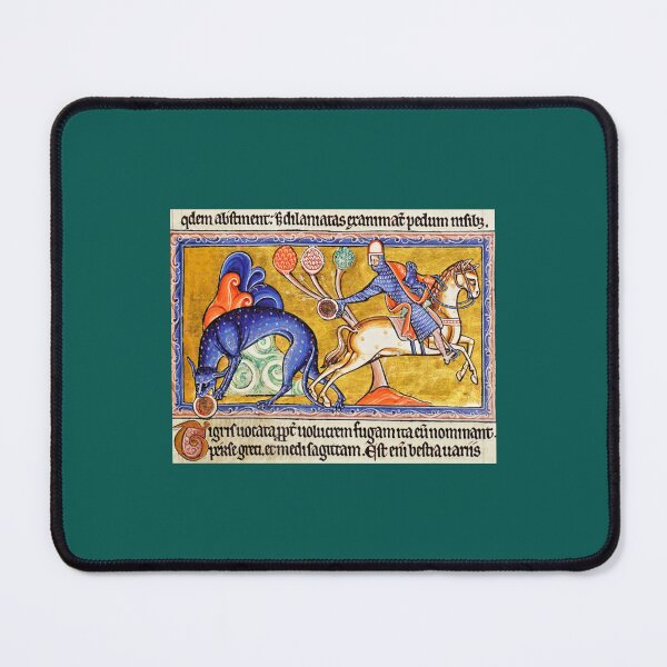 Item preview, MEDIEVAL BESTIARY Hunter Knight Horseback,Tiger and Mirror designed and sold by EssenzaJewelry.