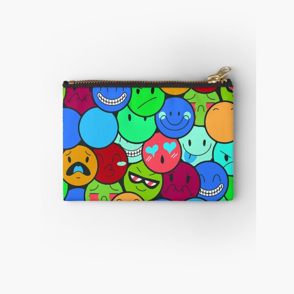 Item preview, Cute Emoji Faces | Happy Face | Angy Face - C2 designed and sold by Art-by-Geoff.