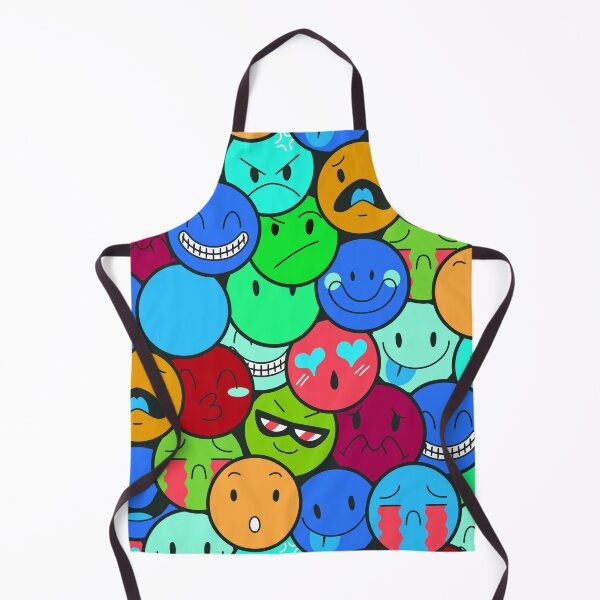 Item preview, Cute Emoji Faces | Happy Face | Angy Face - C2 designed and sold by Art-by-Geoff.