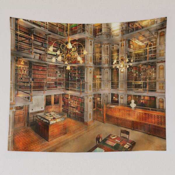 Item preview, Library - A literary classic 1905 designed and sold by Mike Savad Photography.