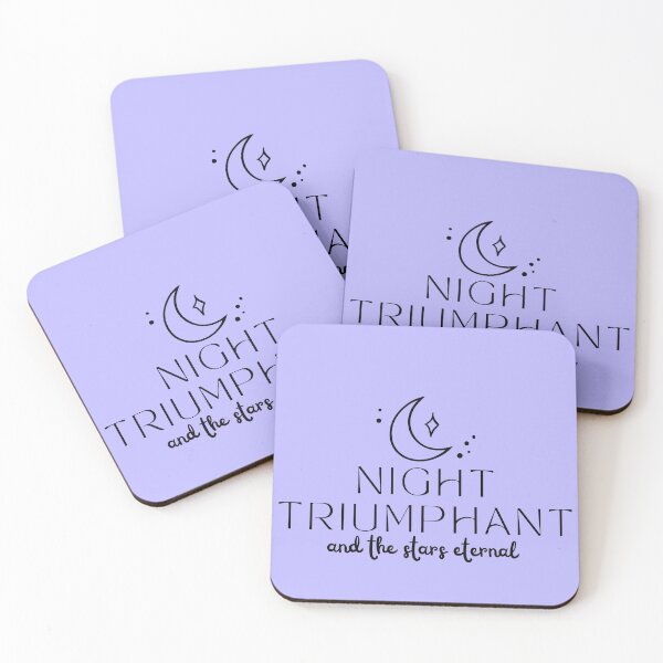 Item preview, Night Triumphant ACOTAR quote designed and sold by Persephone & Co..