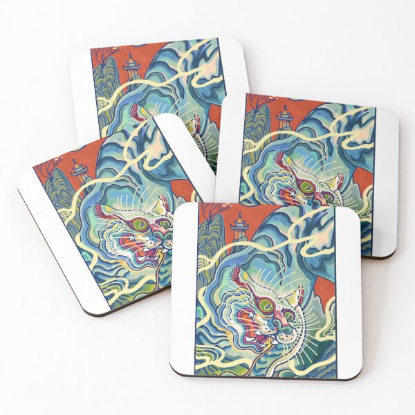 Item preview, Japanese style tiger designed and sold by DanuKraftHouse.
