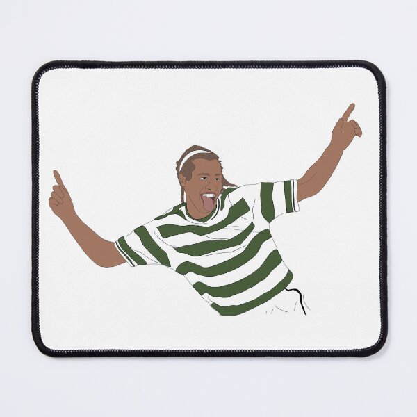 Item preview, Henrik Larsson Celtic FC Legend designed and sold by GoateeCo.