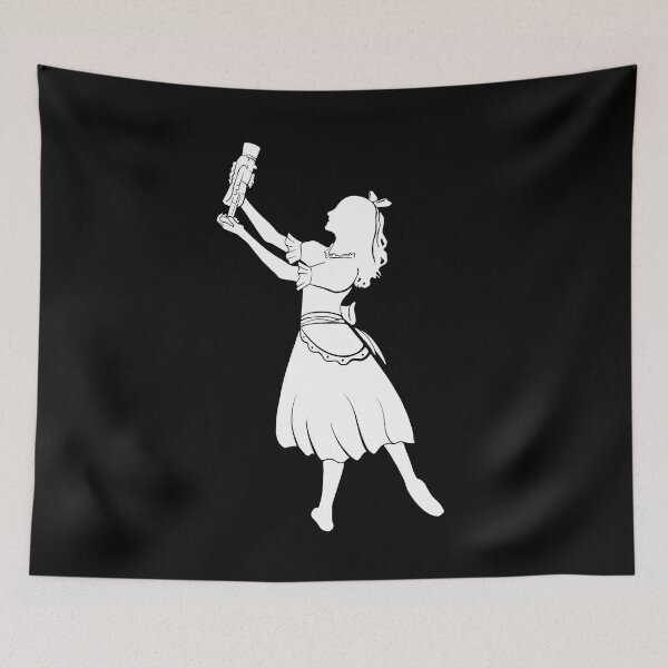 Item preview, The Nutcracker Clara Ballerina Silhouette White designed and sold by Claudia McBain.
