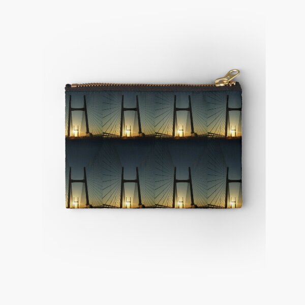 Item preview, Crossing The Severn Bridge At Sunset, Cardiff, Wales designed and sold by Vicki Spindler (VHS Photography).