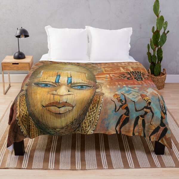 Item preview, African mask designed and sold by Nadiiaz.