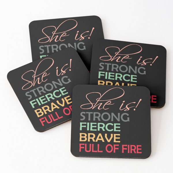 Item preview, she is! strong fierce brave full of fire designed and sold by hamzablk.