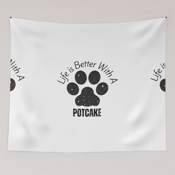 Item preview, Life is Better With A Potcake for Dog Lover Dad Mom designed and sold by EsraaBaniOdeh.