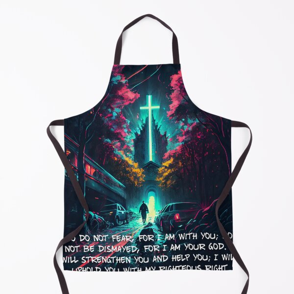 Item preview, Isaiah 41:10 - So do not fear, for I am with you; do not be dismayed, for I am your God. I will strengthen you and help you; I will uphold you with my righteous right hand - Bible Verse designed and sold by Art4Christ.