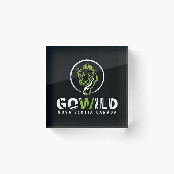 Item preview, GOWILD Wild Life Cougar Big Canada Nova Scotia designed and sold by GOWILDstyle.