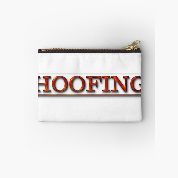 Item preview, Hoofing Orange Typography Design designed and sold by ZiAttaArt.