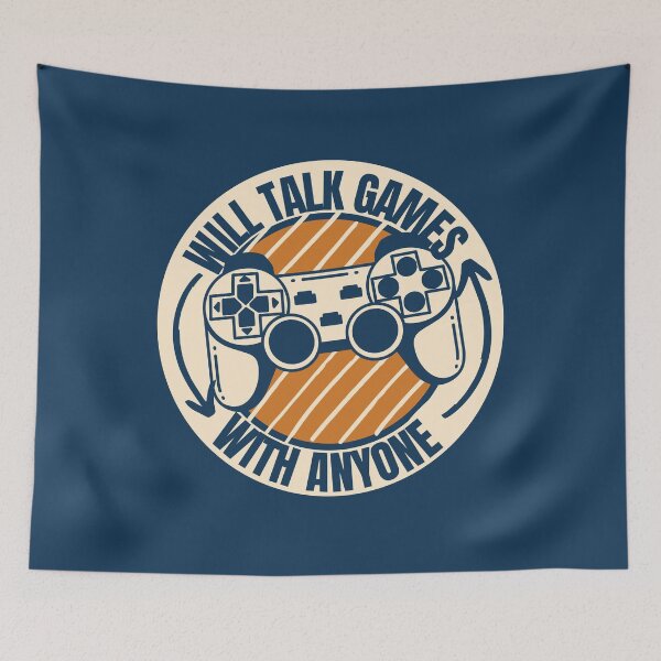 Item preview, Will talk games with anyone  designed and sold by 5thseason-shop.
