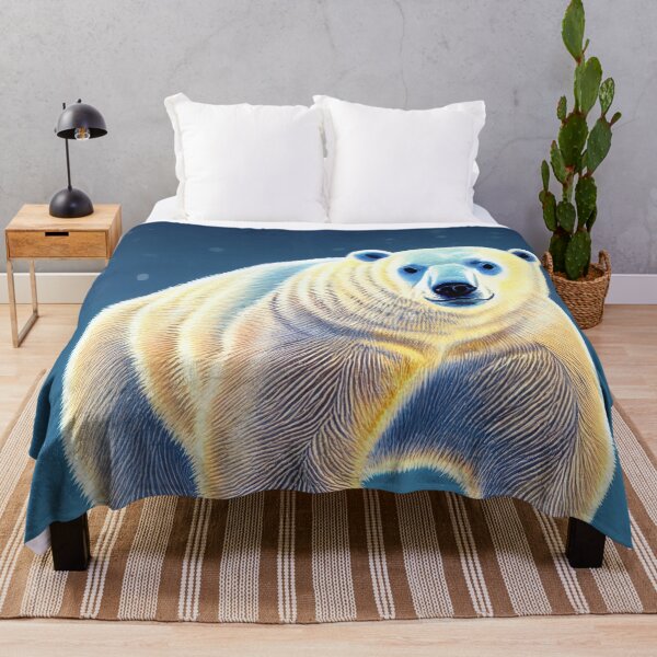 Item preview, Portrait of a Polar Bear designed and sold by MimozaStudio.