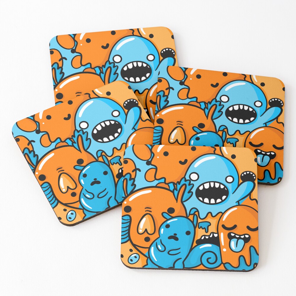 Item preview, Coasters (Set of 4) designed and sold by fluffysshark.