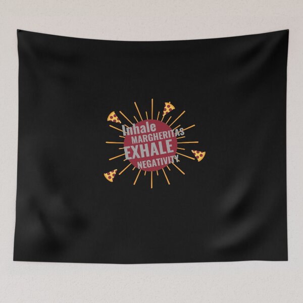 Item preview, Inhale margaritas, exhale negativity funny Margherita design designed and sold by t1n3333.
