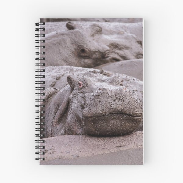 Item preview, Wallowing Hippos (Serengeti) #1 designed and sold by ccullen222.