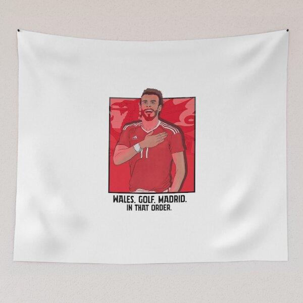 Item preview, Gareth Bale Wales Golf Madrid Design  designed and sold by GoateeCo.