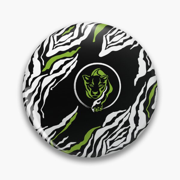 Item preview, GOWILD Seamless Zebra-Panther / Cougar Design Variant - black designed and sold by GOWILDstyle.