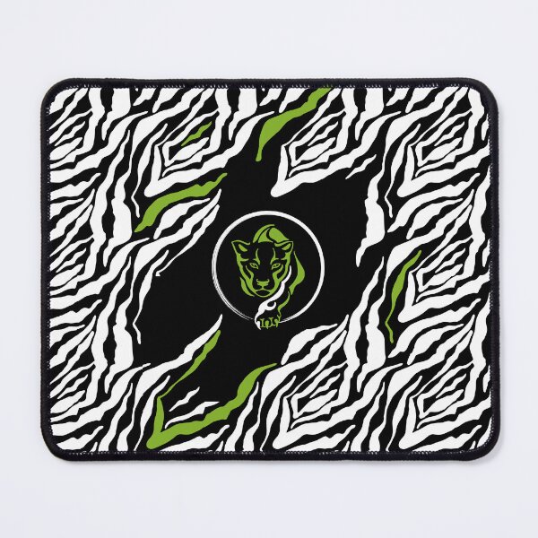 Item preview, GOWILD Seamless Zebra-Panther / Cougar Design Variant - black designed and sold by GOWILDstyle.