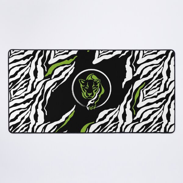 Item preview, GOWILD Seamless Zebra-Panther / Cougar Design Variant - black designed and sold by GOWILDstyle.